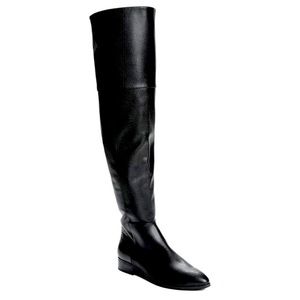 Black Over-The-Knee Guess Boots